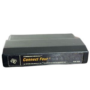 Texas Instruments Connect Four Command Console Vintage Milton Bradley TI PHM3038